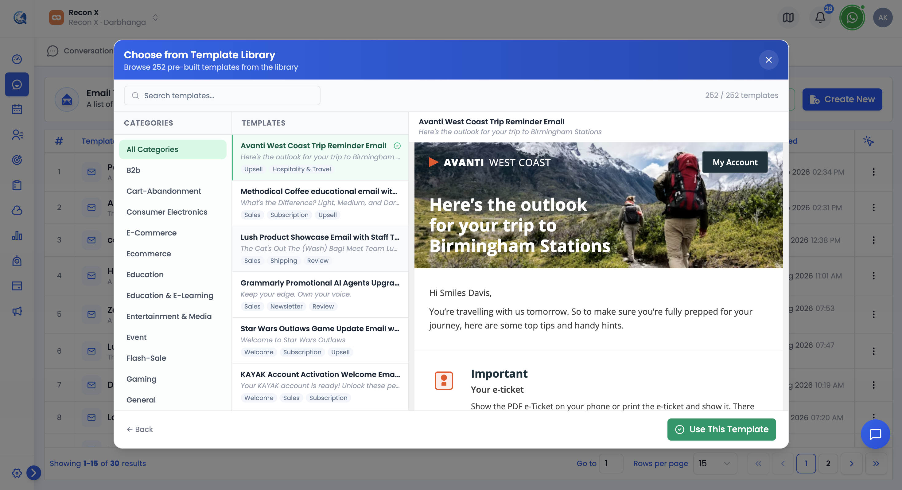 Email Templates Library